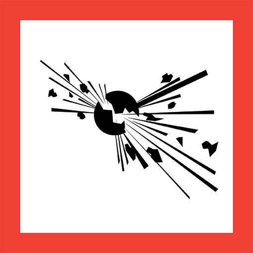 Explosionsgefährlich Explosionsgefährlich